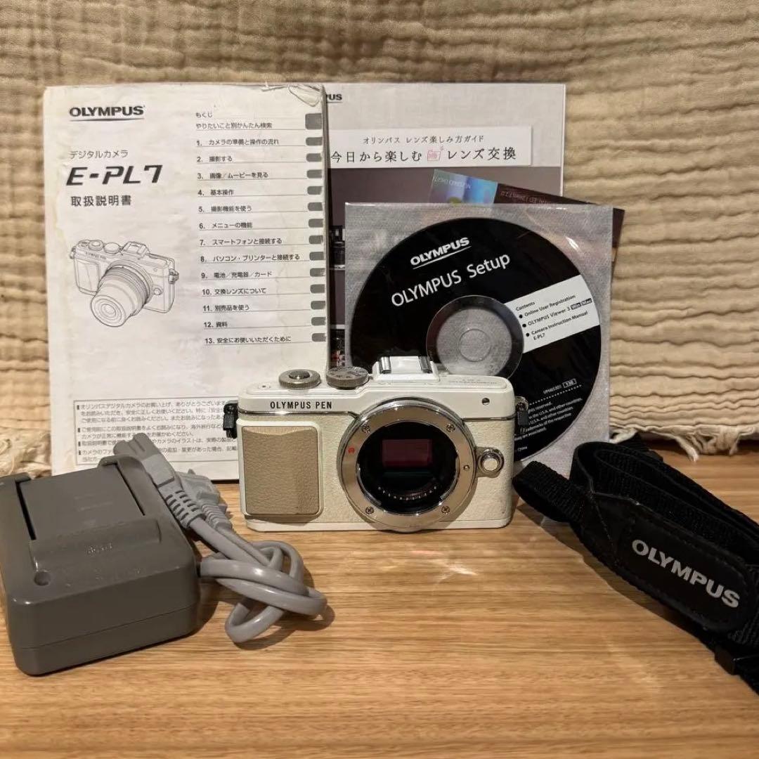OLYMPUS PEN E-PL7 ホワイト 本体 ジャンク
