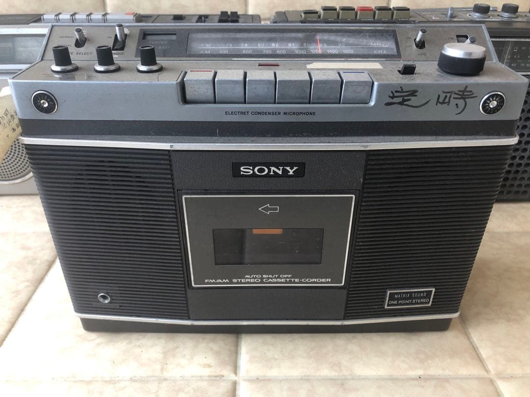 SONY CF-2550 ラジカセなどまとめて3台ジャンク(G25)