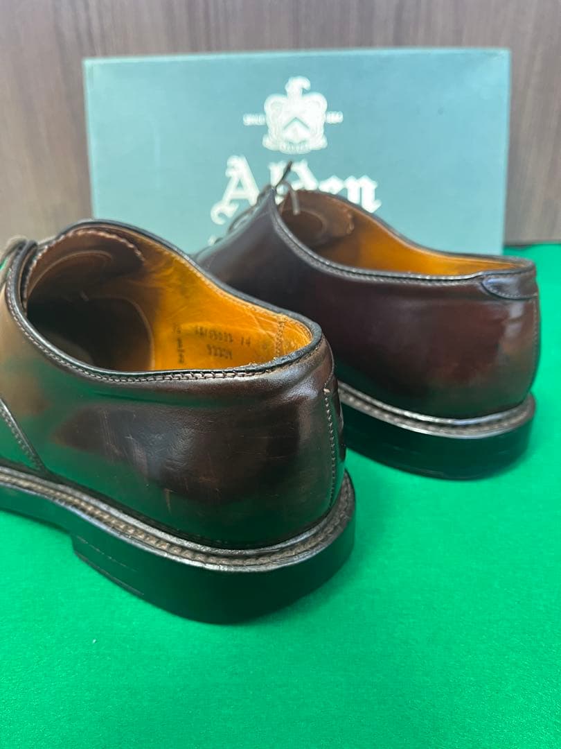 赤*す様 Alden コードバン　ストレートチップ