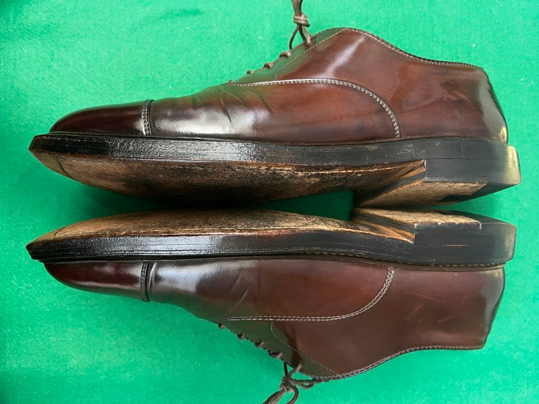 赤*す様 Alden コードバン　ストレートチップ