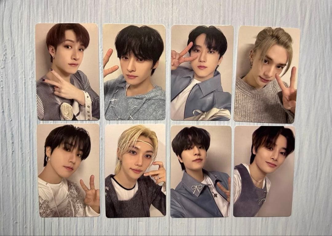 straykids 樂-STAR yzy 一直娛 トレカ 8枚セツト