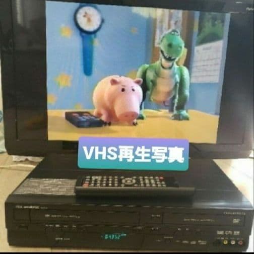 チデジチューナー内蔵　VHS ビデオ一体型DVDレコーダー