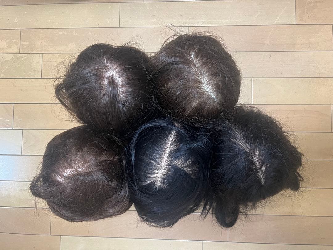 カットウィッグ 5体セット 中古 練習用