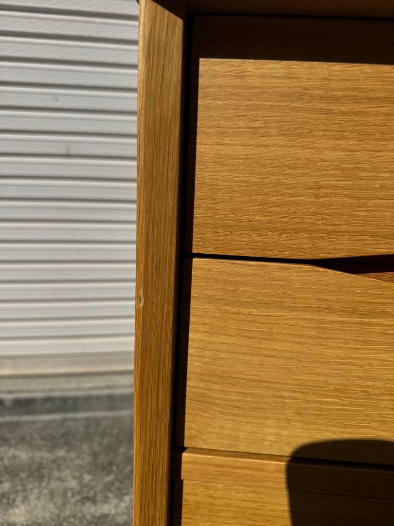 ウニコ シグネ サイドボード ワイドシェルフ オーク