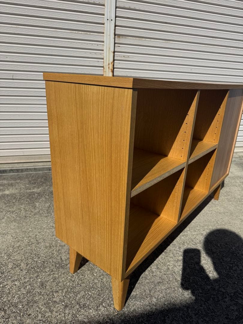 ウニコ シグネ サイドボード ワイドシェルフ オーク