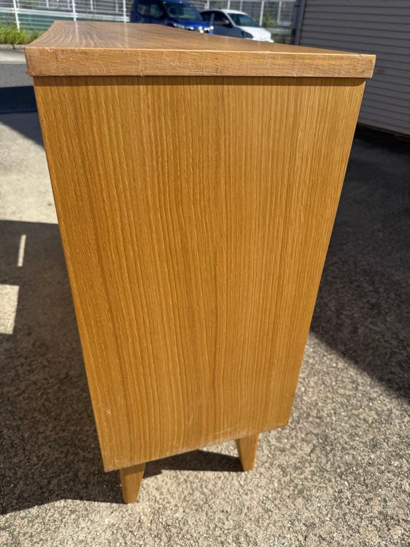 ウニコ シグネ サイドボード ワイドシェルフ オーク