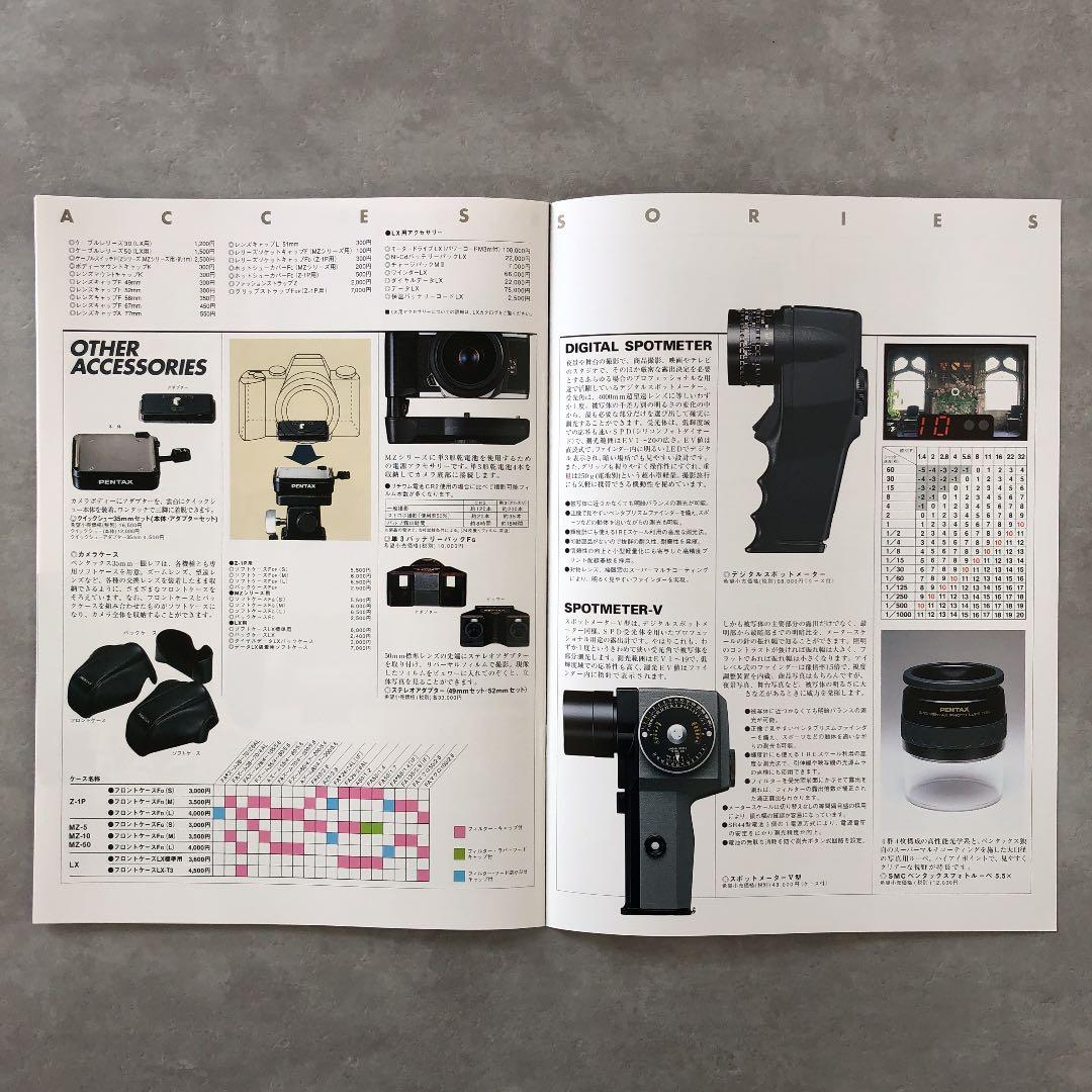 ペンタックス　レンズ&アクセサリー　総合カタログ　1997年6月