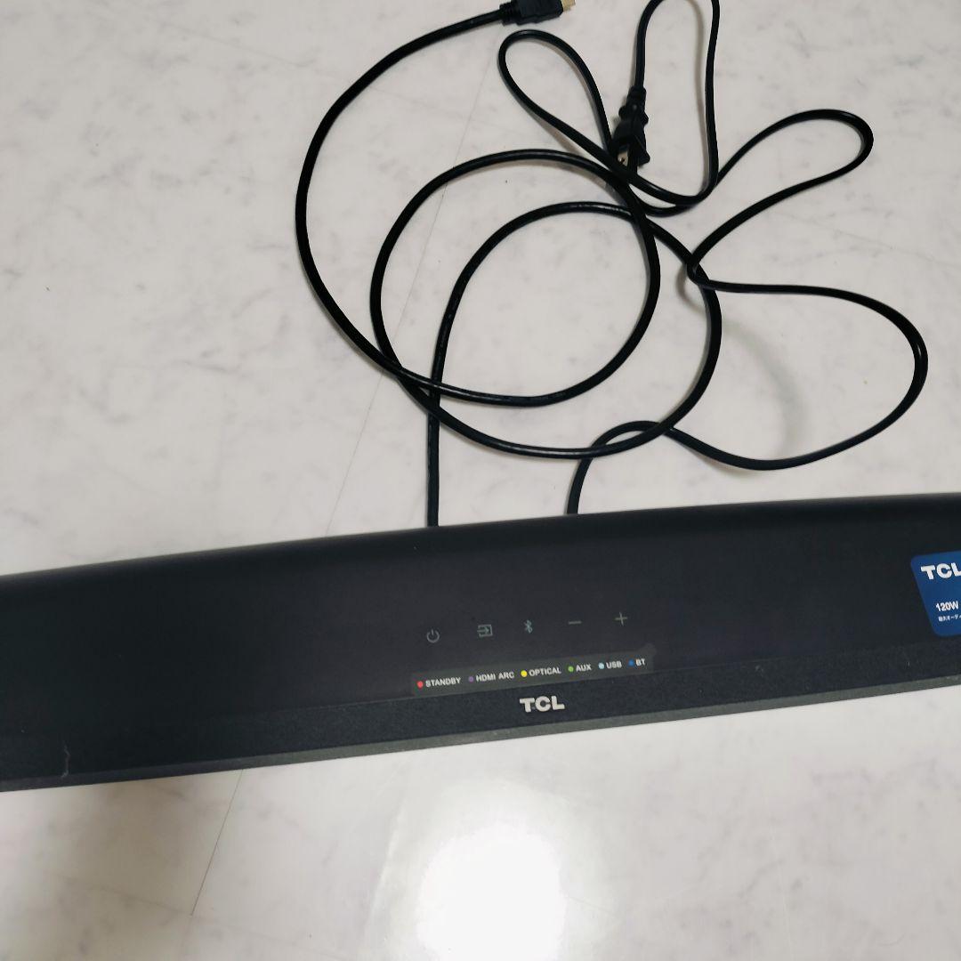 【ほぼ新品】TCL サウンドバー　サウンド　テレビ