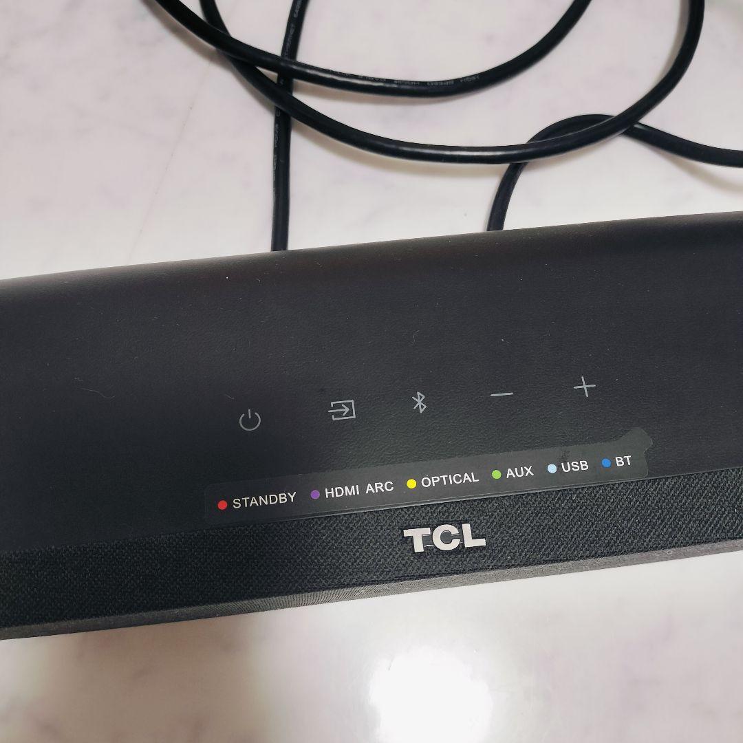 【ほぼ新品】TCL サウンドバー　サウンド　テレビ