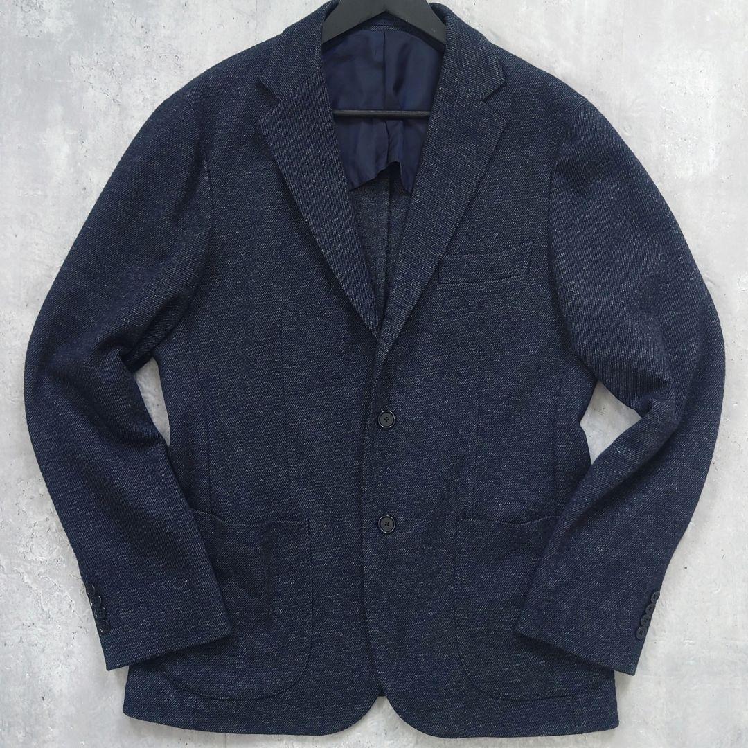 ユナイテッドアローズ ウールコットン ジャージージャケット フランネル 50