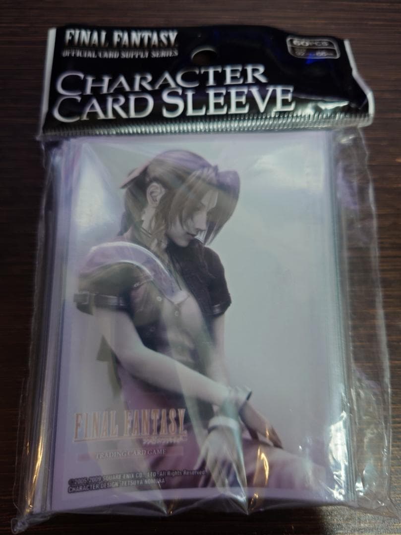 FF7 アドベントチルドレン エアリス スリーブ 60枚入り 未開封
