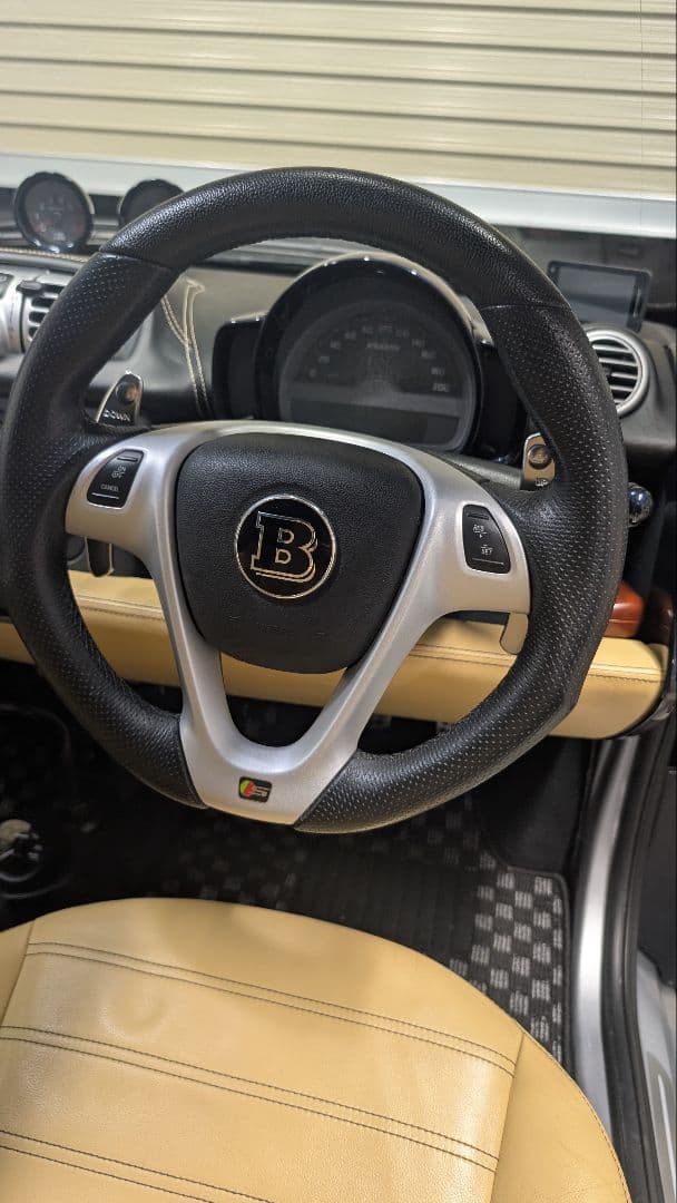 スマートフォーツー453・451ブラバス純正パドルシフト