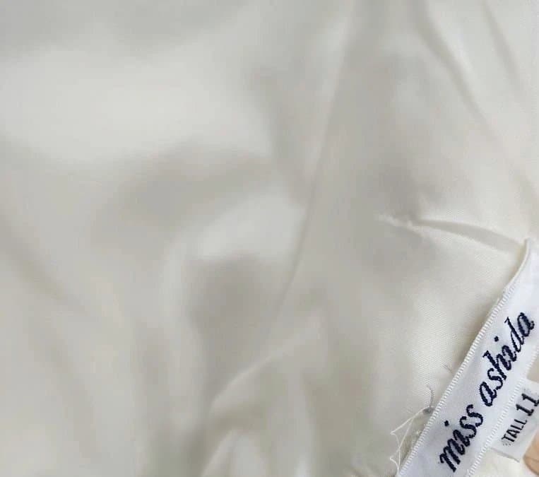 miss ashida ワッペン付きアイボリーテーラードジャケット