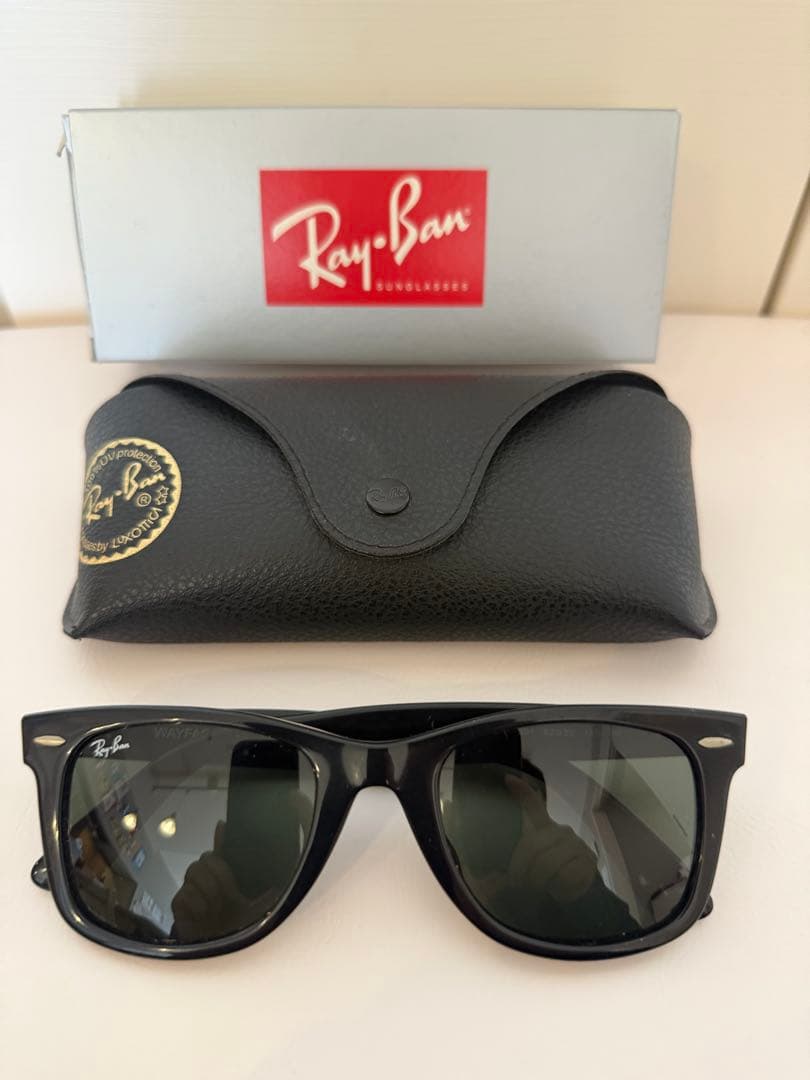 K*n様 【美品】Ray-Ban wayfarer RB2140-F 箱付きキム