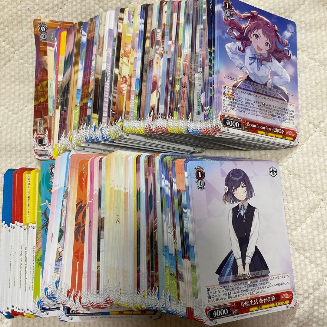 G*E様 ヴァイスシュヴァルツ　学園アイドルマスター　rr以下 4コン