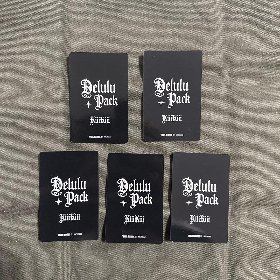 kiiikiii タワレコ渋谷　特典トレカセット