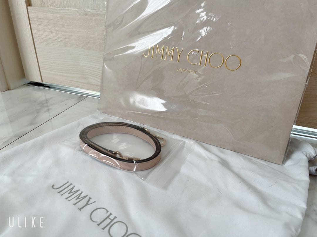 最終値下げ！JIMMY CHOO AVENUE TOTE BAGIS ピンク 鞄
