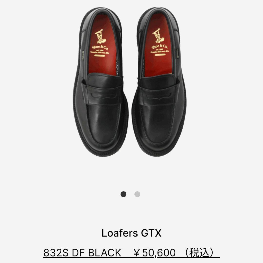 【REGAL】リーガル Loafers GTX 832S DF LACK