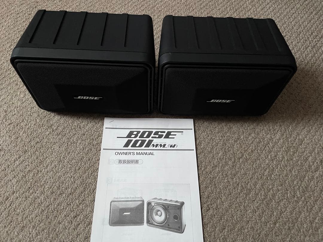 【良品】BOSE 101MM シリアル連番スピーカー