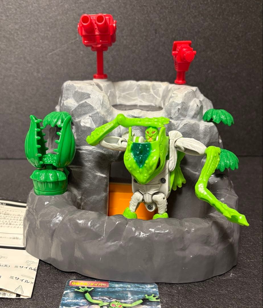 ビーストウォーズ　セカンド　ダイバー& ナイアガラベース　トランスフォーマー