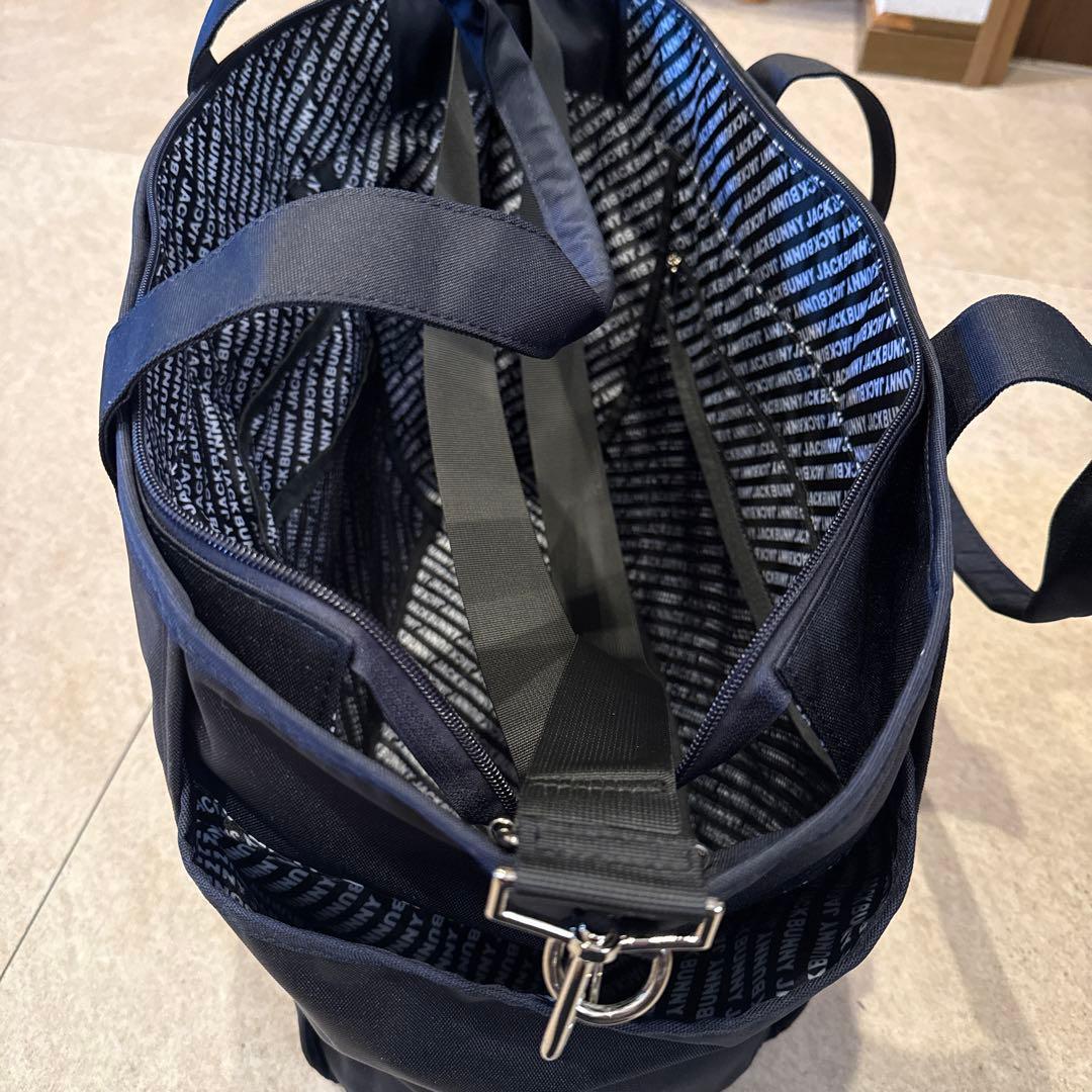 JACKBUNNY ゴルフロッカーバッグ ネイビー