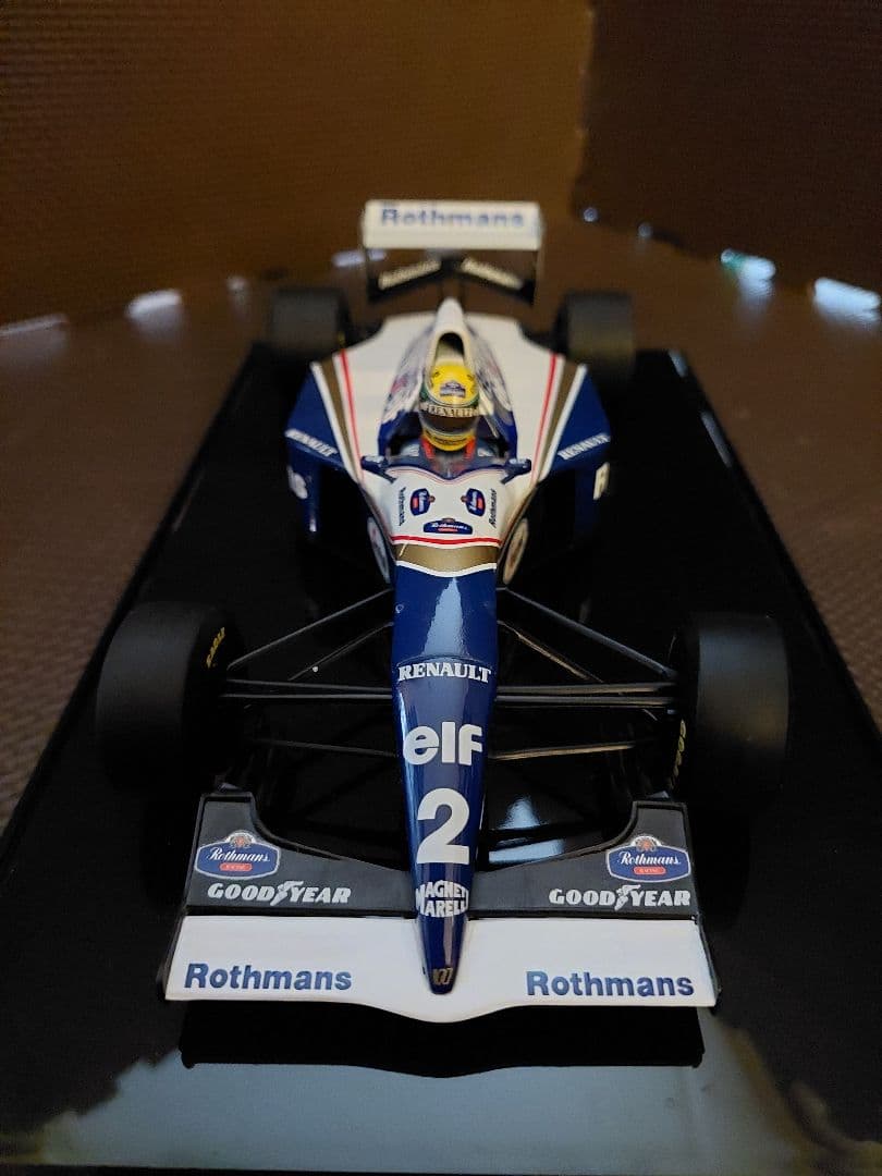 市村利行です。他の方は遠慮下さい FW16 A.セナ Rothmansロゴ