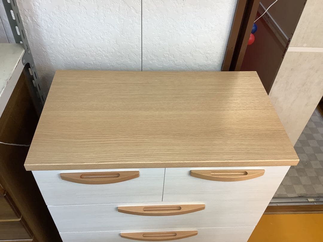 (株)中村敬木工　70チェスト6段　ミライ　NA