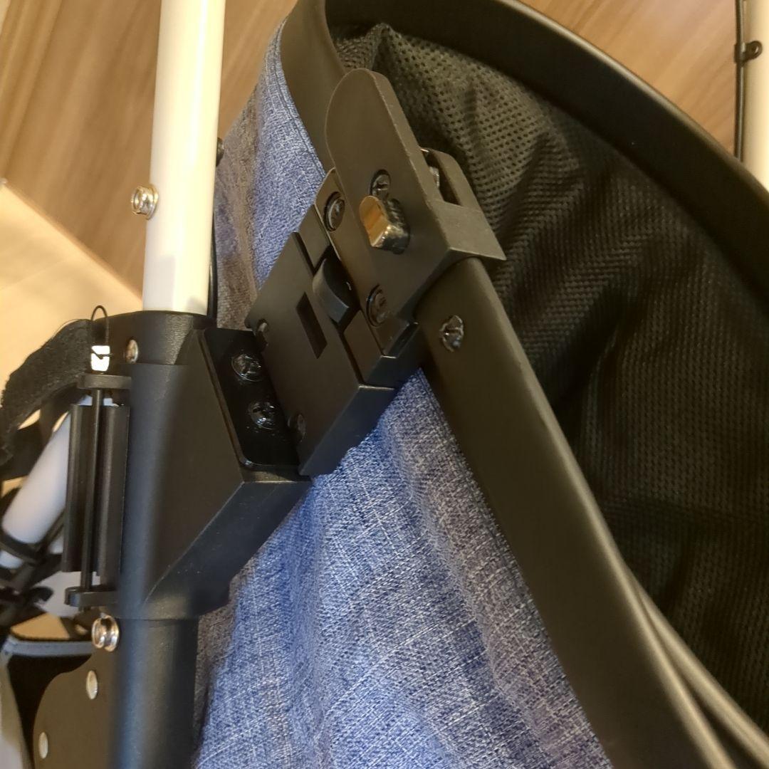 2点セット♡エアバギー マルチバスケット　アダプター　バスケット メランジデニム