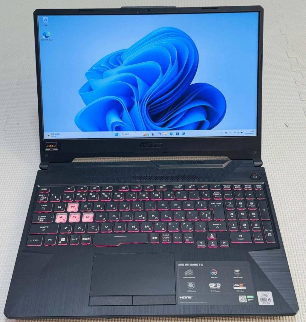 ゲーミングPC フルHD 15.6型 ASUS TUF Gaming F15