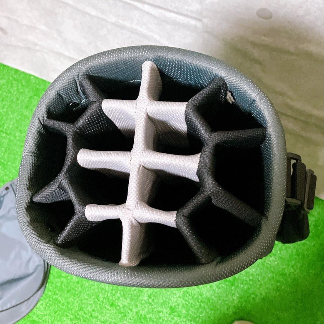 【極美品】NIKE ゴルフ キャディバッグ 9型 14分割 カート式 希少