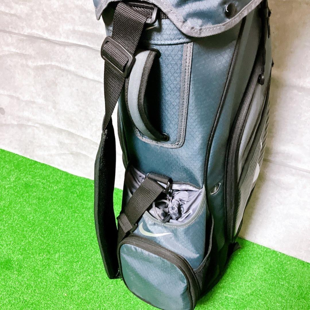 【極美品】NIKE ゴルフ キャディバッグ 9型 14分割 カート式 希少