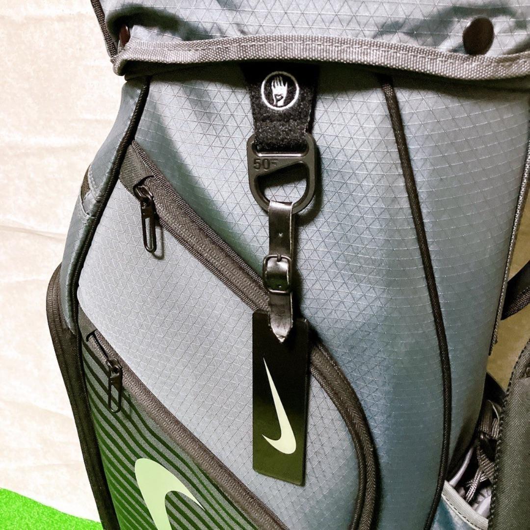 【極美品】NIKE ゴルフ キャディバッグ 9型 14分割 カート式 希少