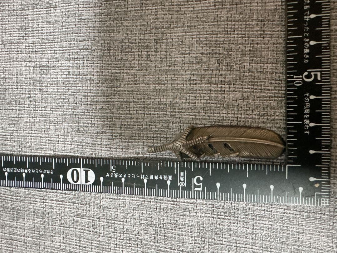 中古 TADY & KING ネックレス フェザー爪 羽　ペンダント