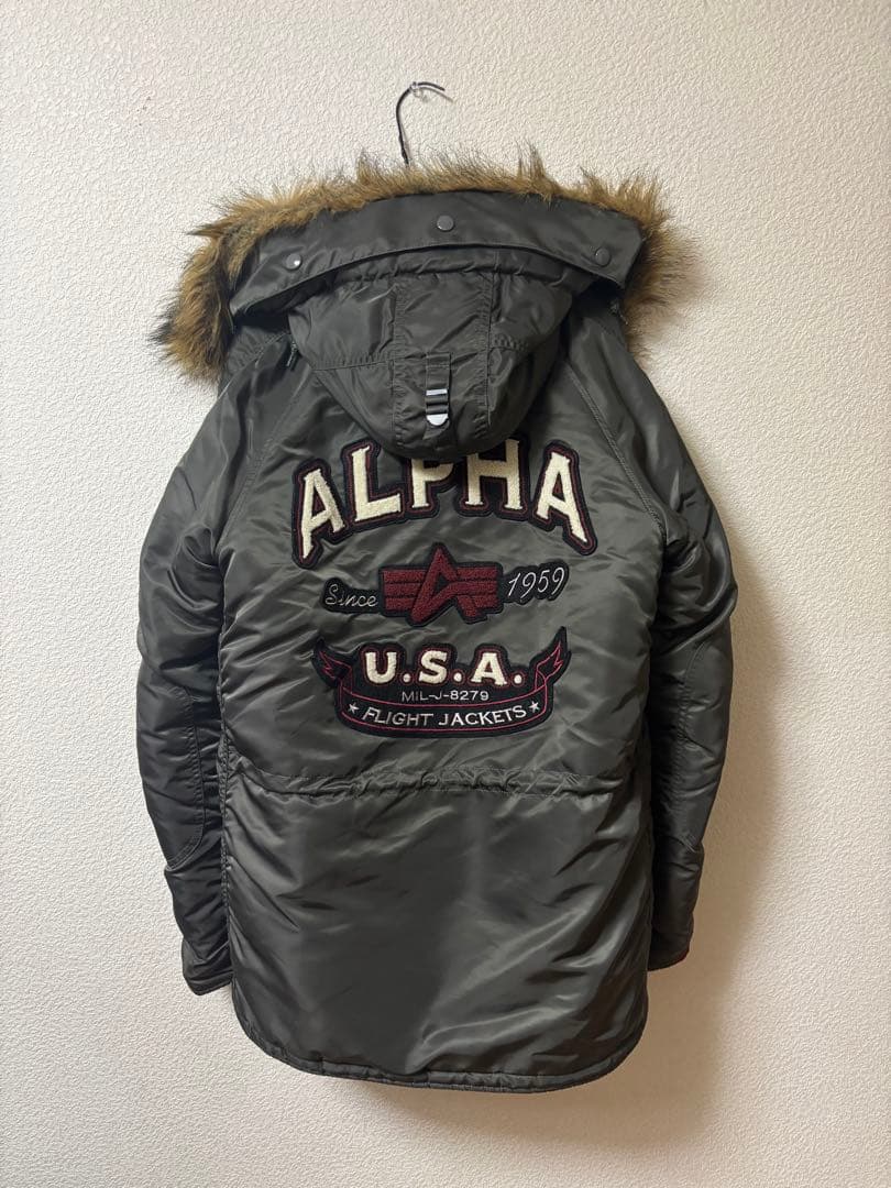 希少カラー　ALPHA INDUSTRIES N-3B フライトジャケット