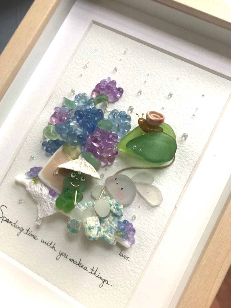 hirokoponシーグラスアートno.108