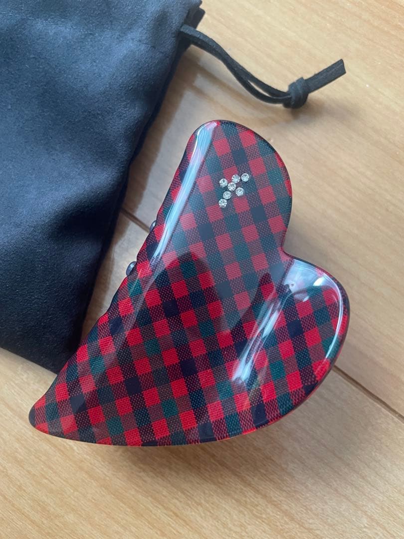 ファミリア　ヘアクリップ ハート型