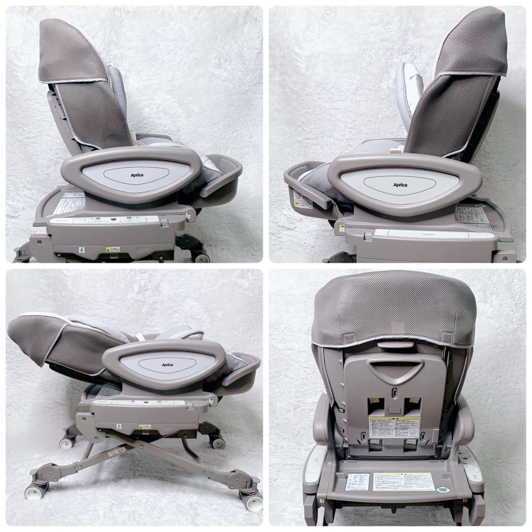 ✨インナークッション付き✨ Aprica ユラリズムオート 電動 ハイローチェア