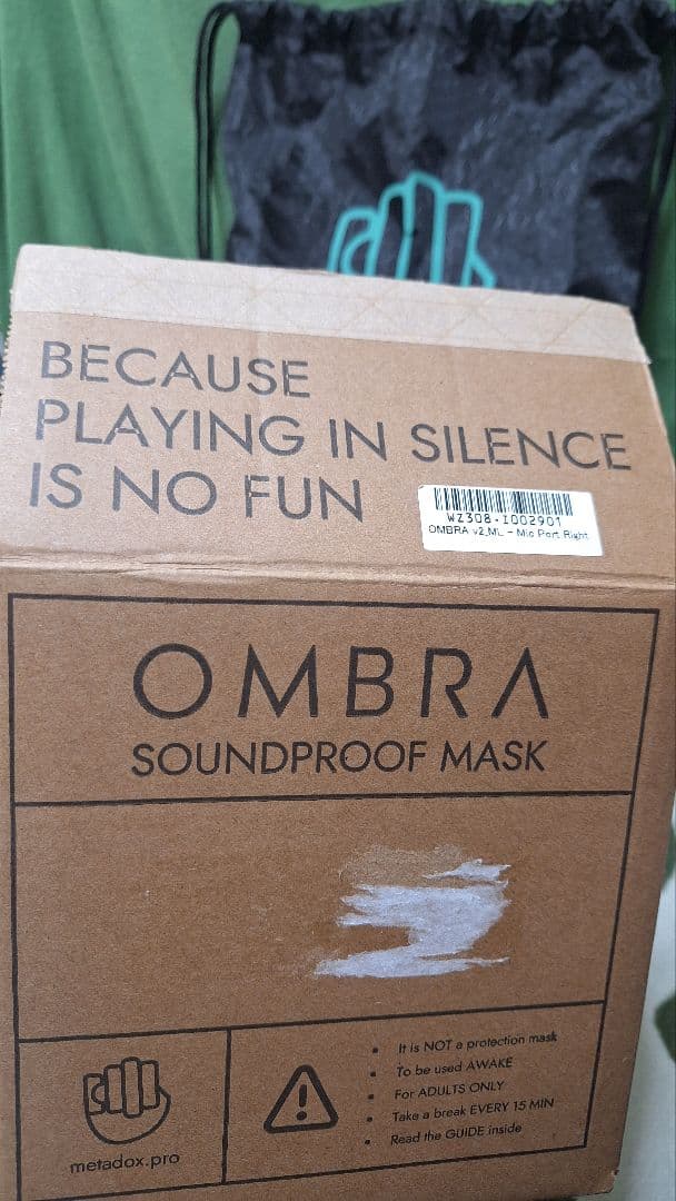 『試運転のために1回使用』OMBRA v2 S/Mサイズ　マイクポート右付き