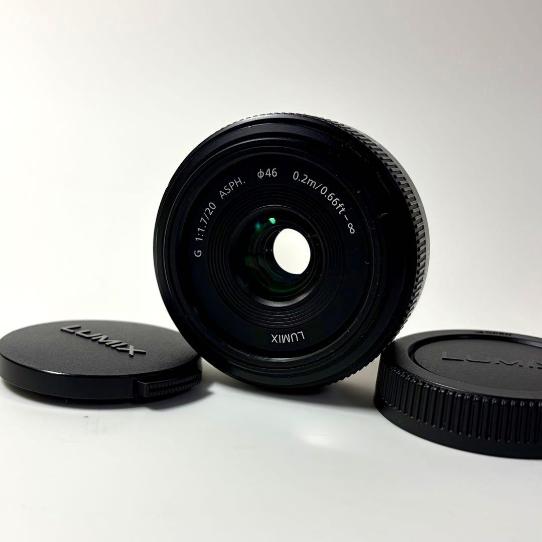 LUMIX 20mm F1.7 レンズ