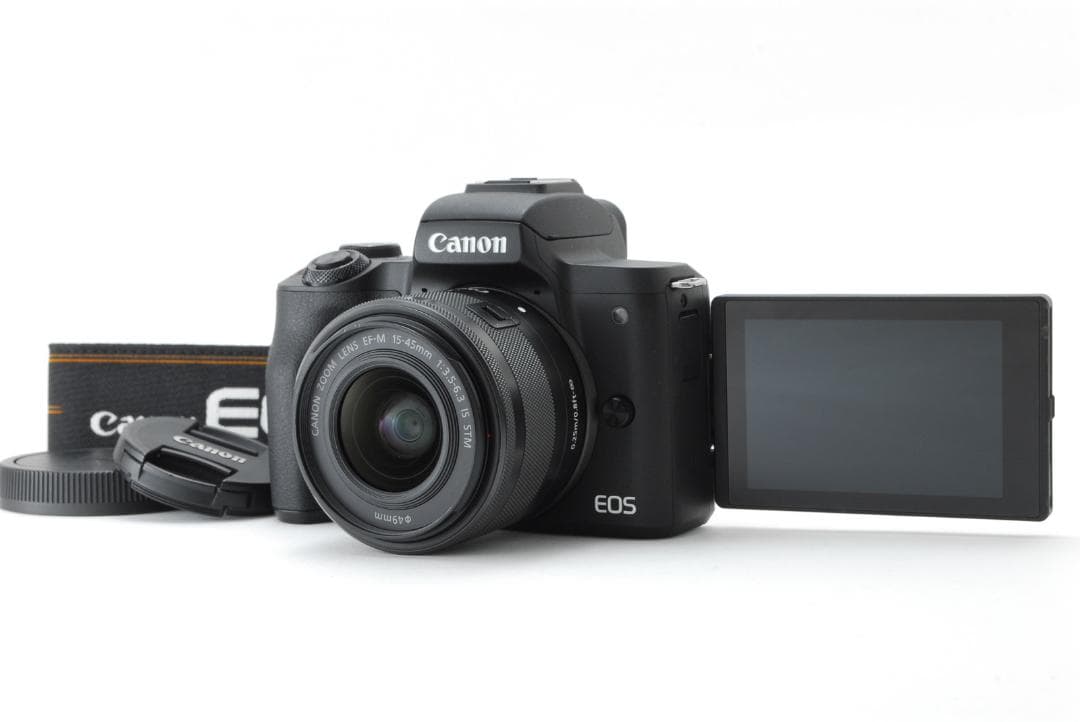 ■ショット1000回以下■美品■ Canon EOS Kiss M ブラック