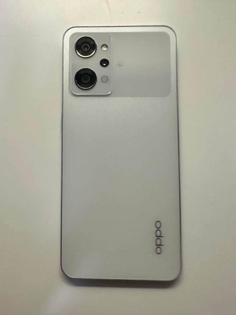 OPPO スマートフォン シルバー 本体