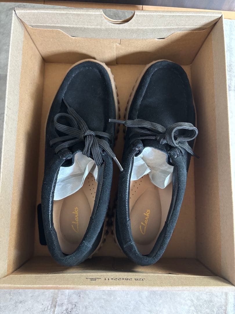 美品【Clarks】モカシン デッキシューズ Torhill Bee 箱付き