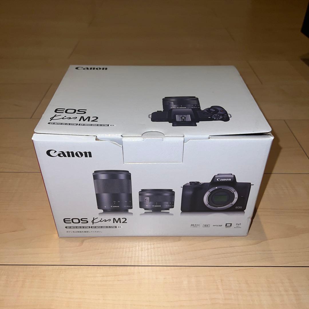 Canon EOS Kiss M2 WZKWHミラーレスカメラ