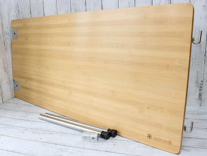 スノーピーク マルチファンクションテーブル ロング竹 CK-117TR 脚付き