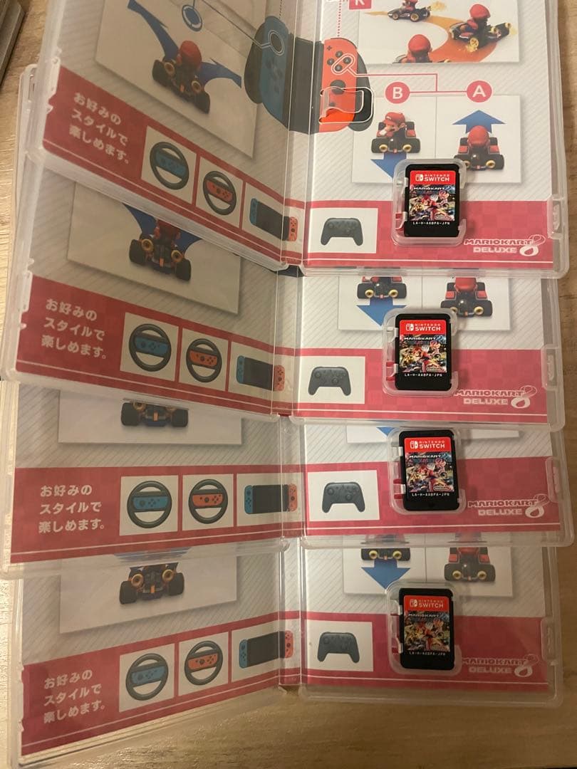 マリオカート8 デラックス Nintendo Switch 4本セット