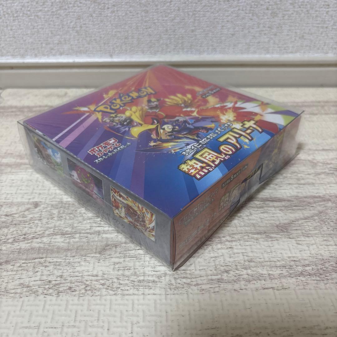 高騰中！【A107】ポケモンカードゲーム 熱風のアリーナ シュリンク付きBOX