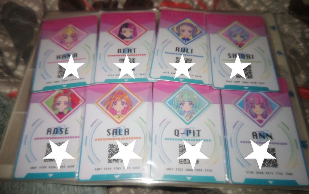 アイカツプラネット！ アイドルライセンス(8種類)セット