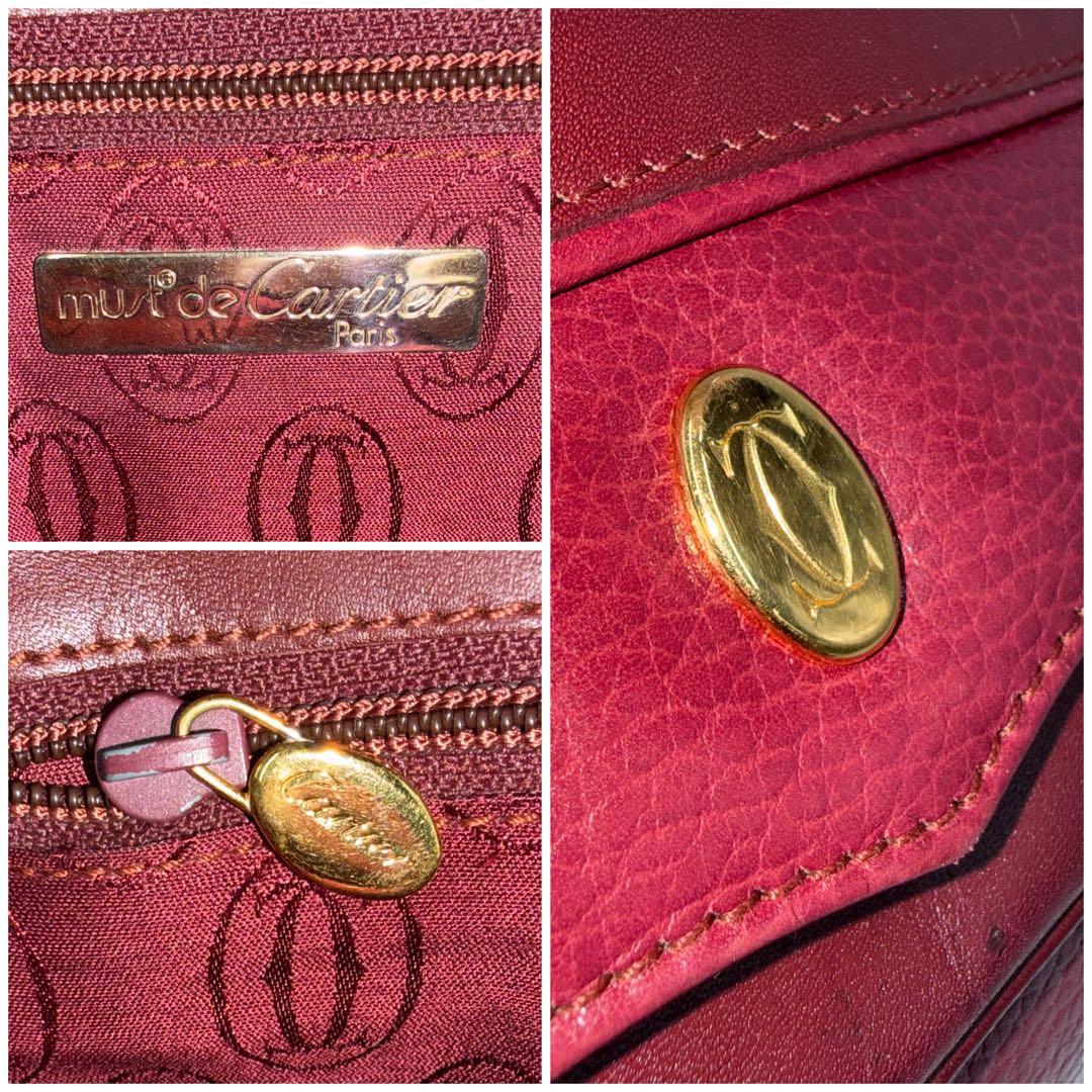 ✨美品✨カルティエ CARTIER マストライン クラッチバッグ ボルドー