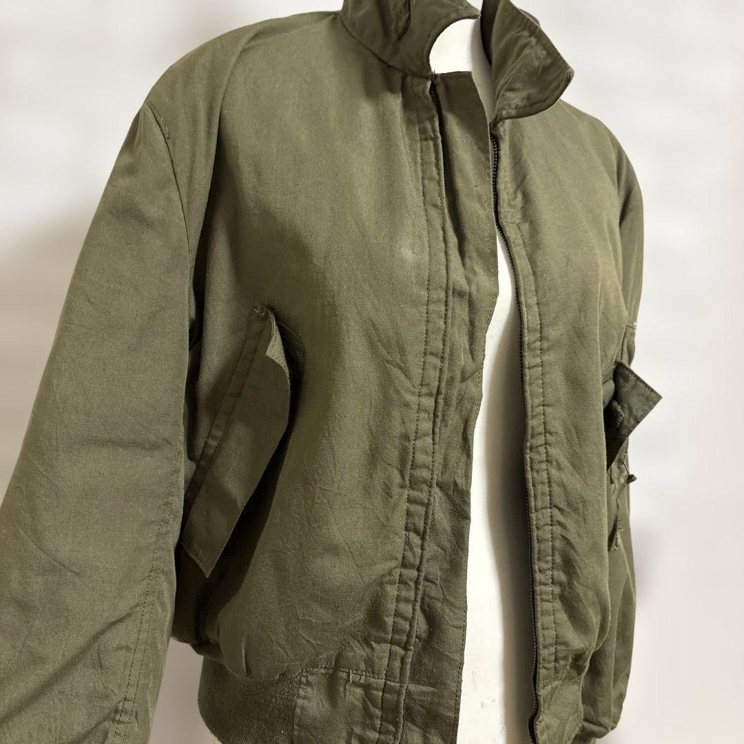 ミリタリー ジャケット メンズ　カーキ　タンカージャケット