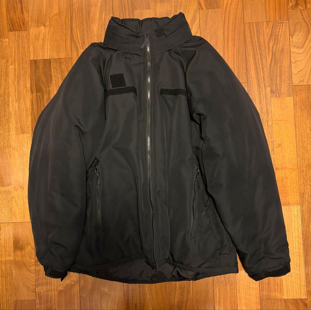 ECWCS GENⅢ LEVEL7プリマロフトジャケット ブラックLARGE-R